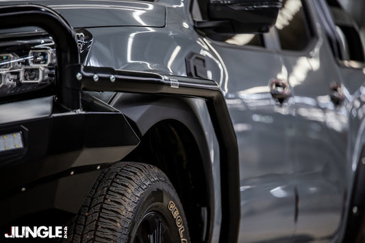 Jungle 4x4 / Navara 2020+ Side Steps & Optional Side Rails