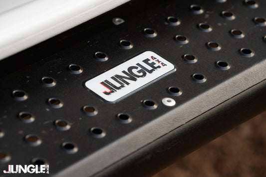 Jungle 4x4 / Ranger 2018+ Side Steps & Optional Side Rails