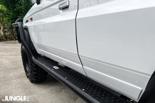 Jungle 4x4 / LC 79 2024+ Side Steps & Optional Side Rails