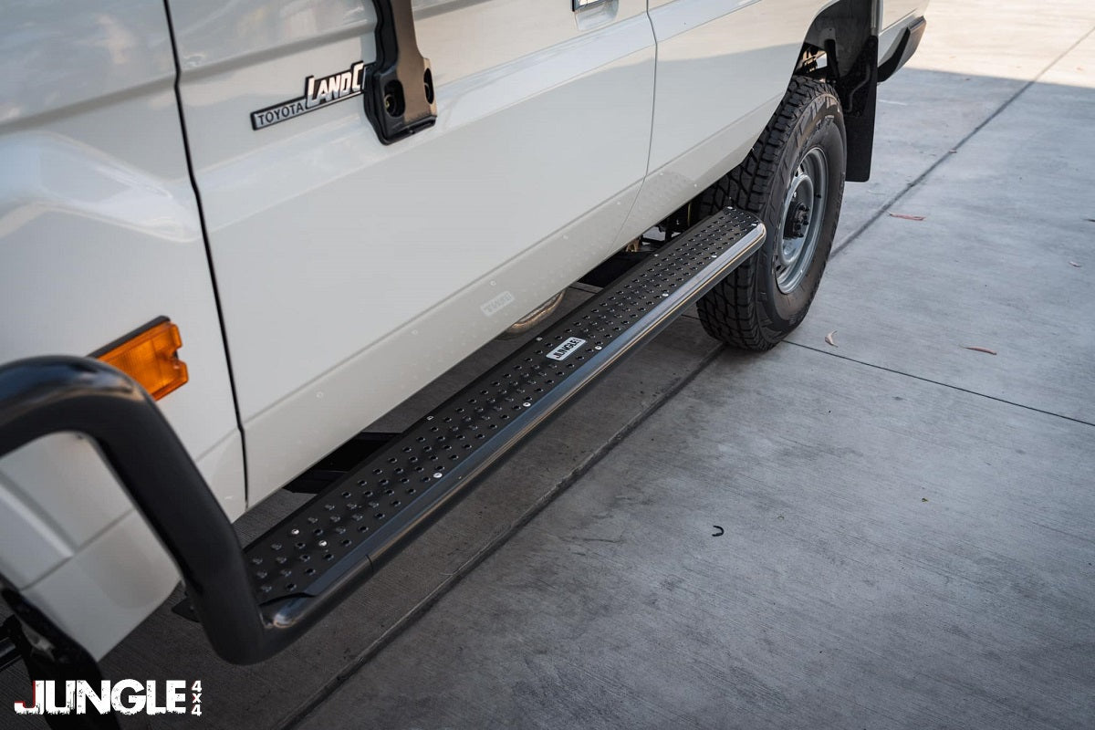 Jungle 4x4 / LC 79 2024+ Side Steps & Optional Side Rails