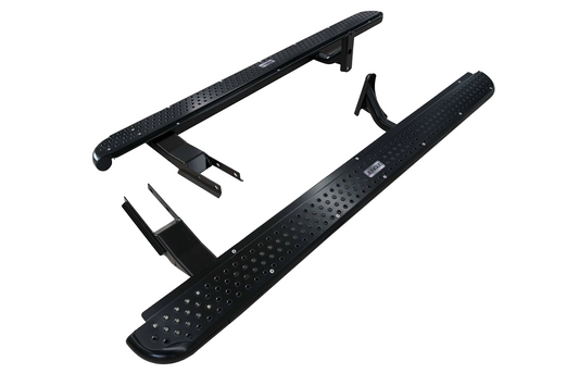 Jungle 4x4 / Isuzu DMax 2020+ Side Steps & Optional Side Rails