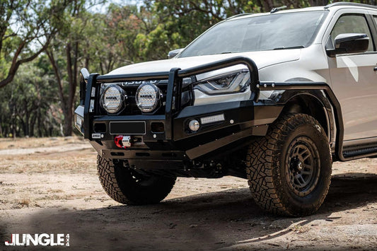 Jungle 4x4 / Isuzu DMax 2020+ Side Steps & Optional Side Rails