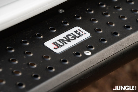 Jungle 4x4 / LC 300 Side Steps & Optional Side Rails