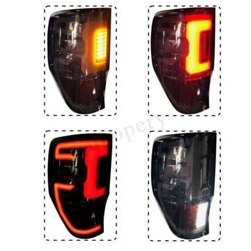 Ford Ranger 2012+ LED Taillights Smoked