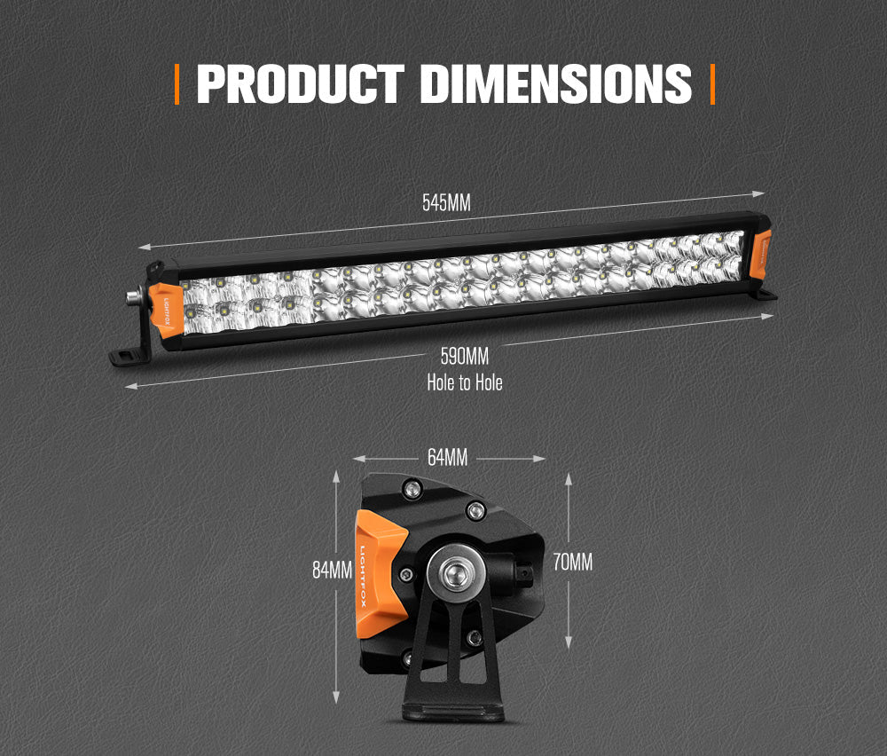 Lightfox Rigel Series 20inch Osram LED Light Bar