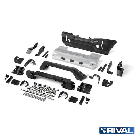 Rival 4x4 Front Bumper Jeep Wrangler 2007-2018; 2017-2021; 2021-