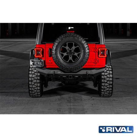 Rival 4x4 Rear Bumper Jeep Wrangler 2017-2021; 2021-