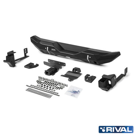 Rival 4x4 Rear Bumper Jeep Wrangler 2017-2021; 2021-