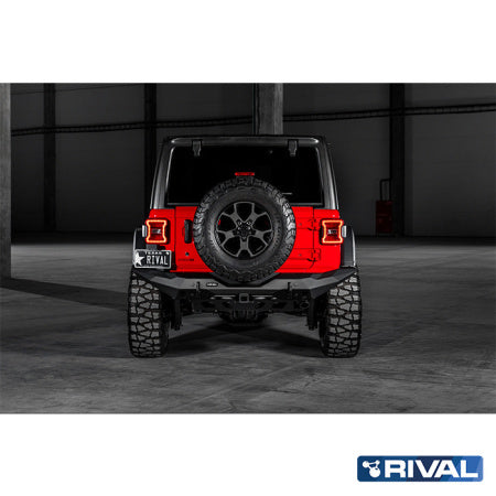Rival 4x4 Rear Bumper Jeep Wrangler 2017-2021; 2021-