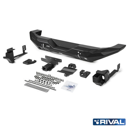 Rival 4x4 Rear Bumper Jeep Wrangler 2017-2021; 2021-