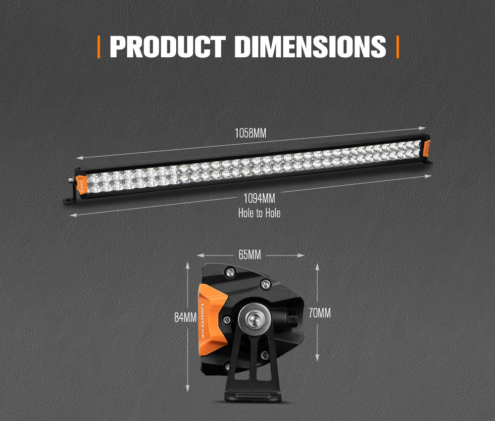LightFox Rigel Series 40inch Osram LED Light Bar