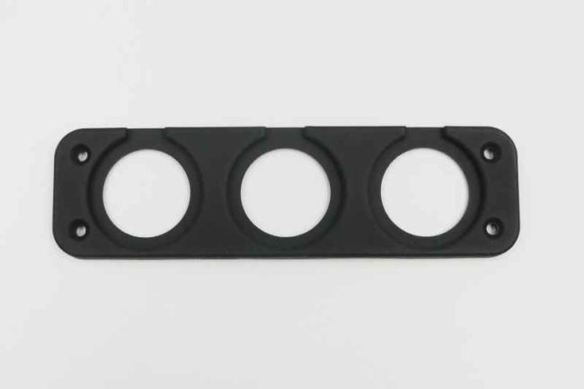 Three Hole Rear Panel
