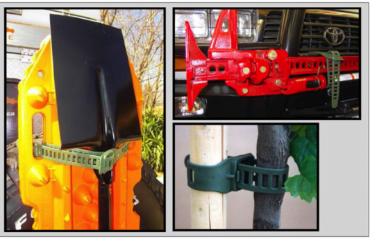 7mm/260mm Reusable Double Locking Flexi Tie - Black