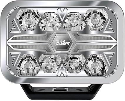 Hella Valuefit Blade Rectangular 9'' Chrome Single
