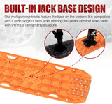 BUNKER INDUST Traction Boards with Replaceable Teeth and Steel Plate