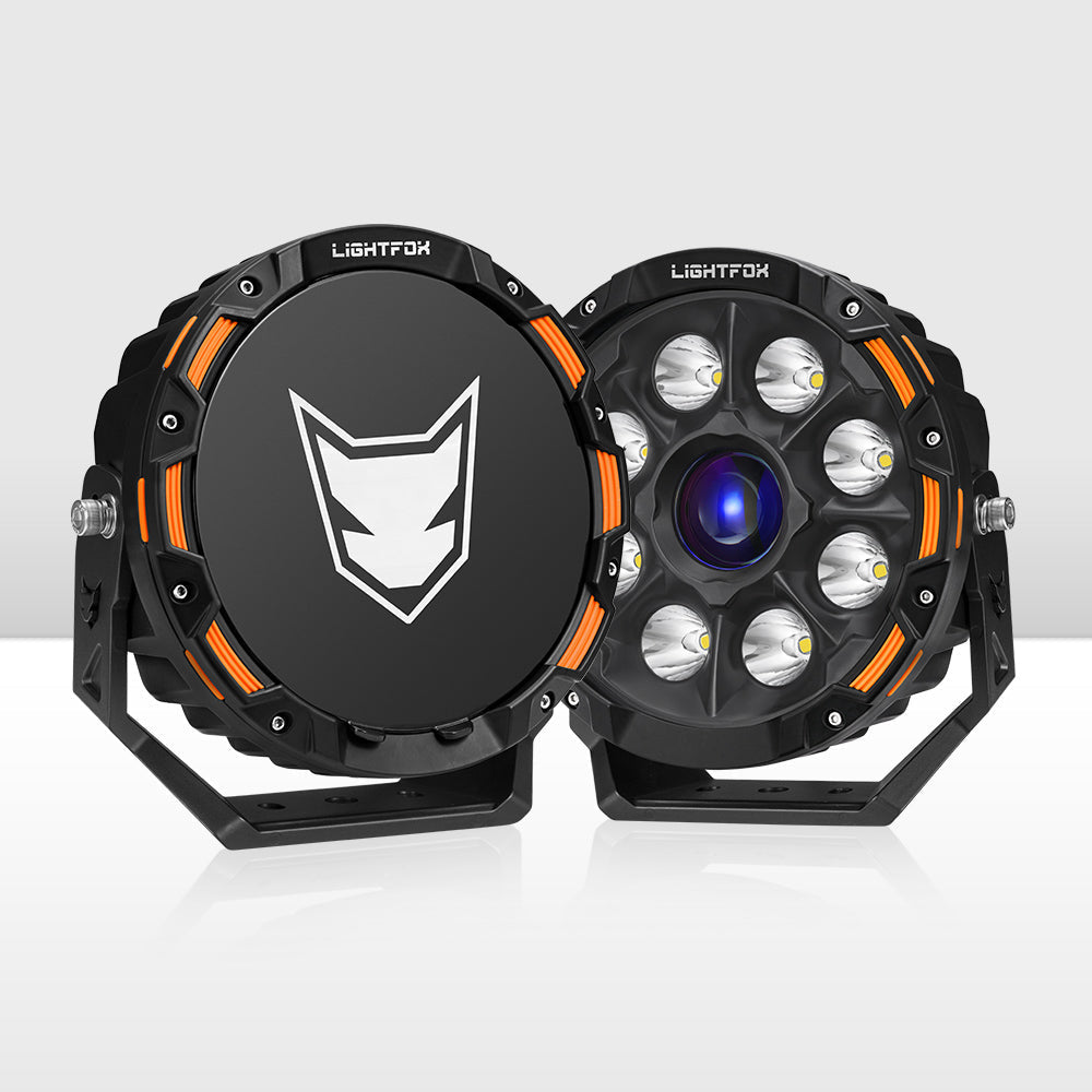 LightFox 9inch Osram Laser LED Driving Lights