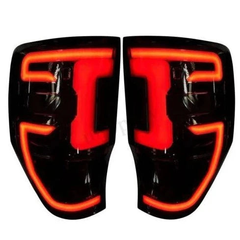 Ford Ranger 2012+ LED Taillights Smoked