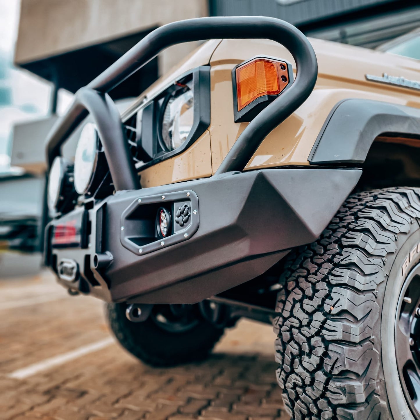 New Land Cruiser 70 Series - Wildog Hunter Front Bumper