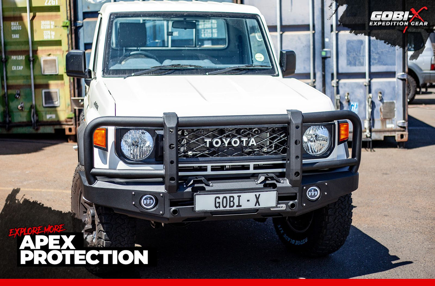 Land Cruiser 79 Series 2024 On - Gobi-X Facelift Front Bumper