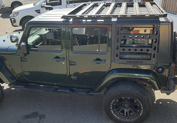 Jeep Wrangler 4 Door Predator Stealth Roof Rack