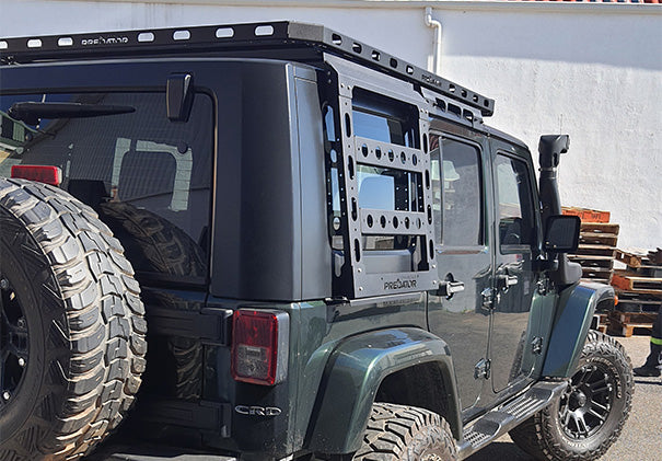 Jeep Wrangler 4 Door Predator Stealth Roof Rack