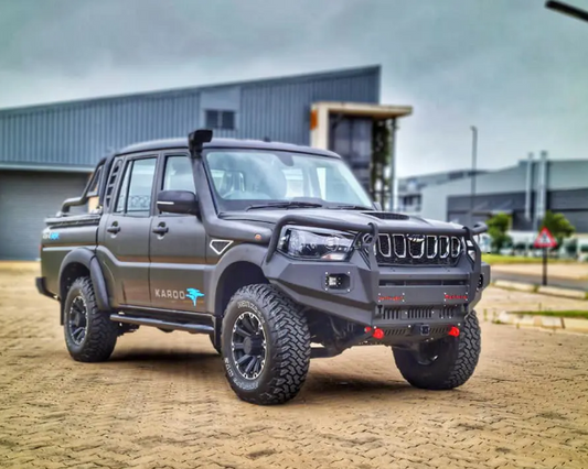 Armour X - Mahindra Pick Up Front Bumper (Full wrap around)