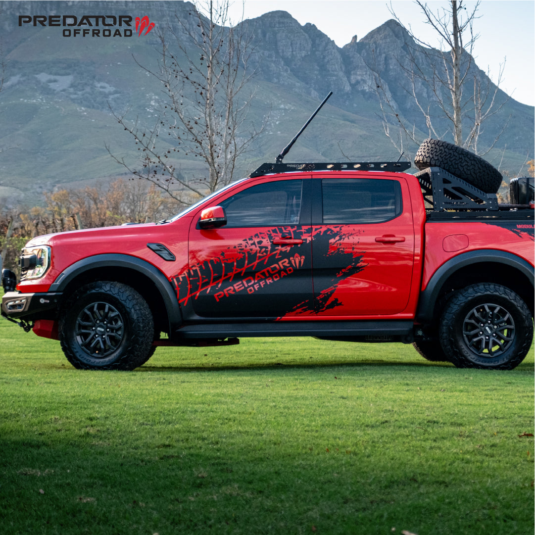 Ford Ranger D/C Next Gen 2023+ Predator Stealth Roof Rack