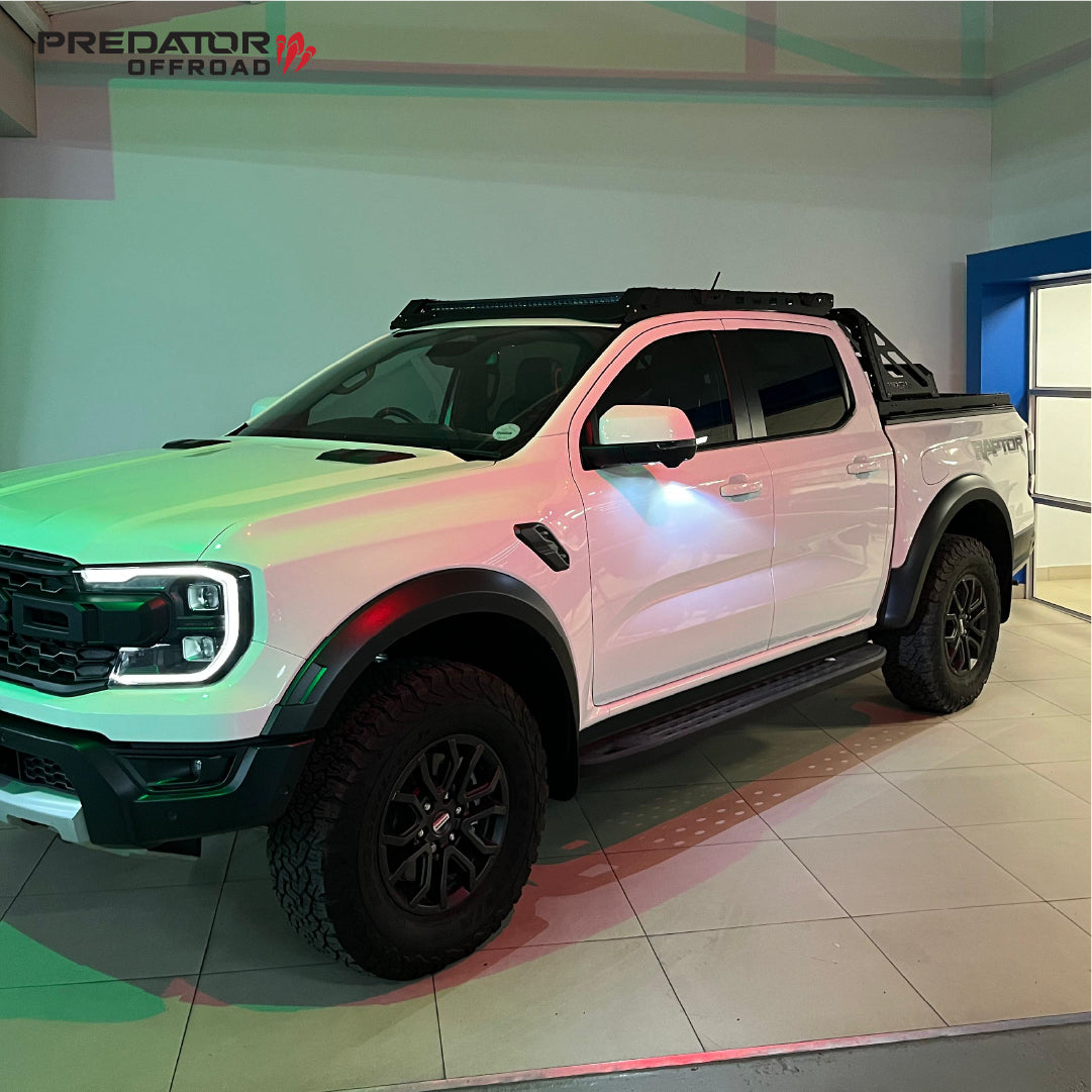 Ford Ranger D/C Next Gen 2023+ Predator Stealth Roof Rack