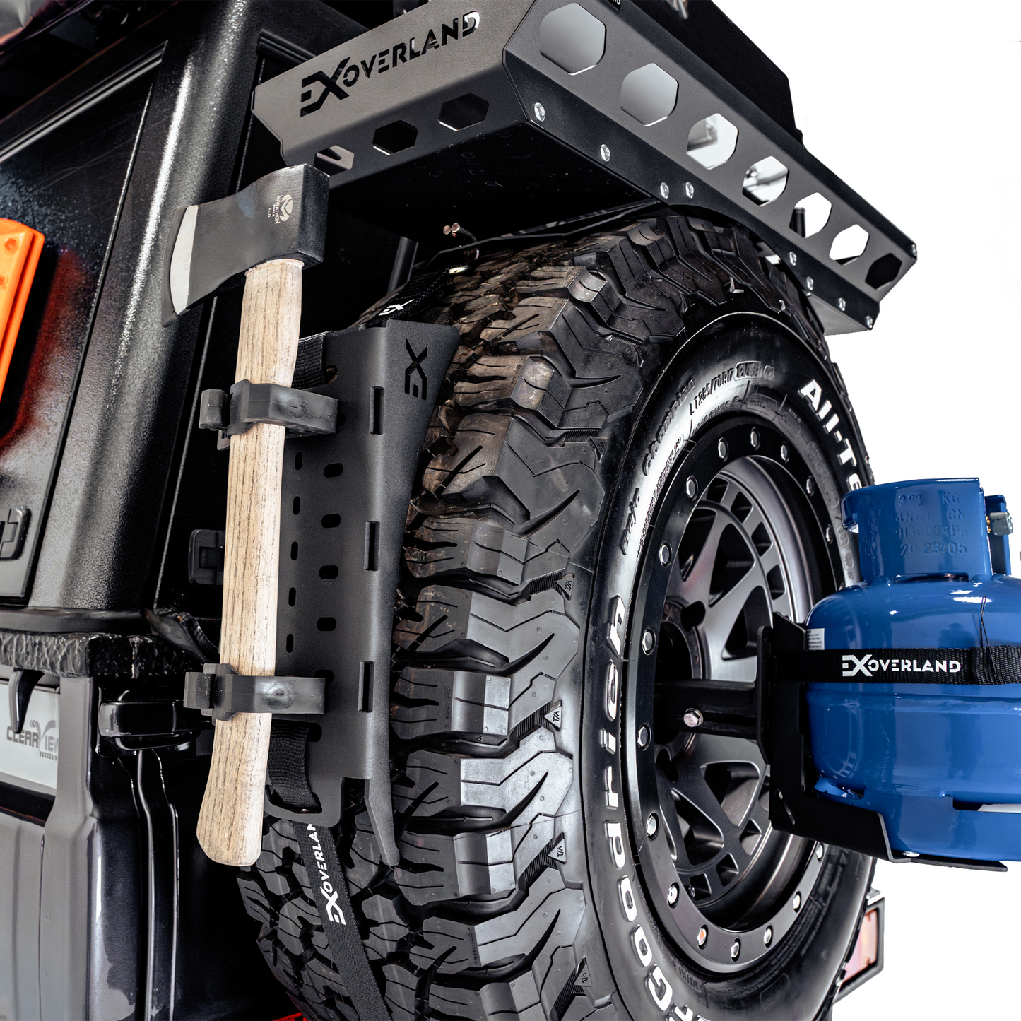 EXoverland Spare Wheel Bracket Mount - Generic / light duty