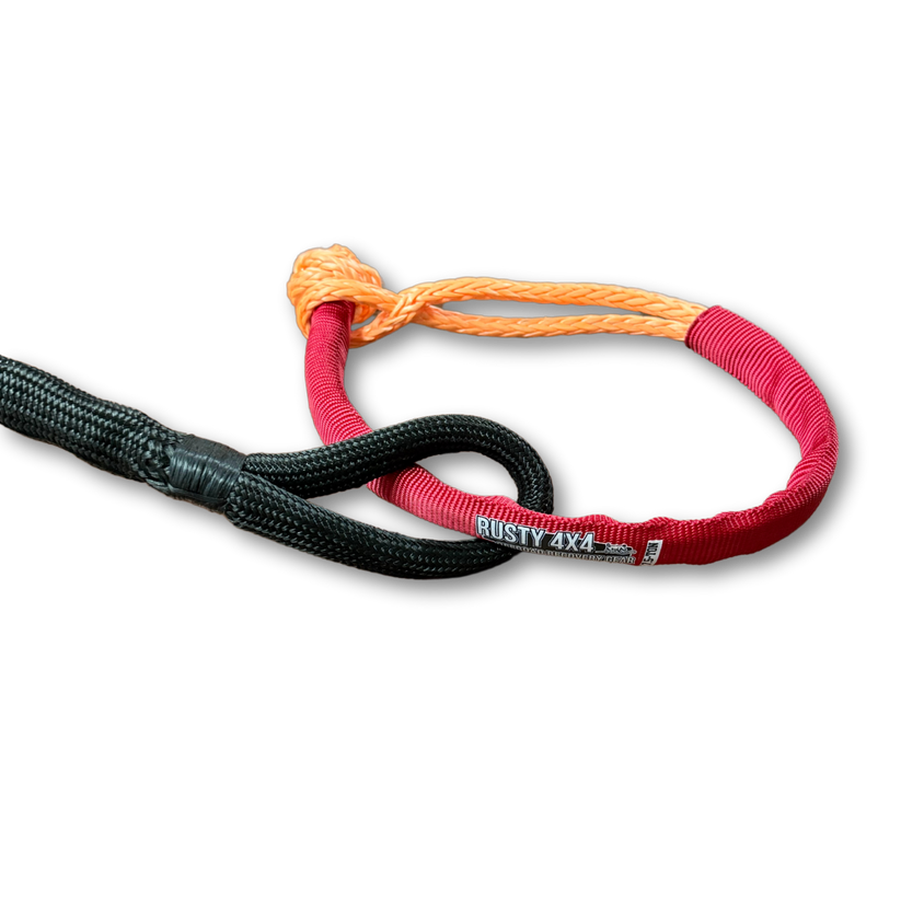 Rusty 4x4 - Premium 10-Ton Winch Line COMBO (10mm x 25 Meters) (21 000 LBS)