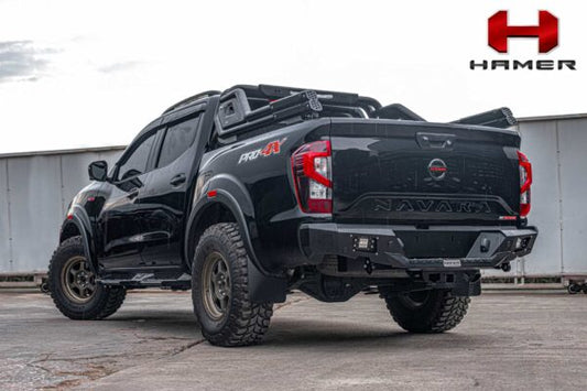 Hamer - Nissan Navara PRO4X 2020+ Shadow Series Side Steps