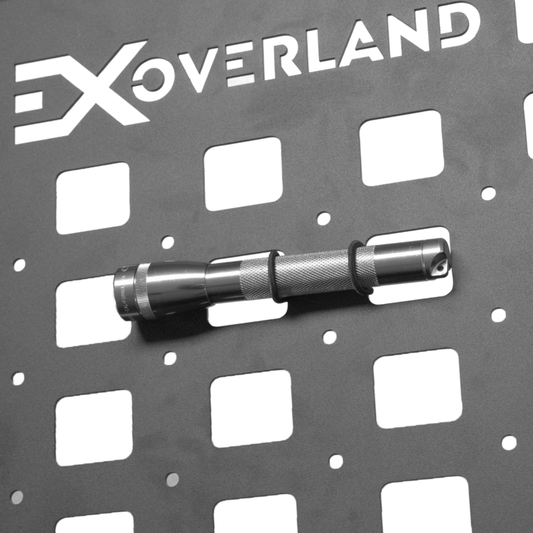 EXoverland Molle Elastic Ribbon Buckle / Gear Holder Elastic Clip (Pack of 4)