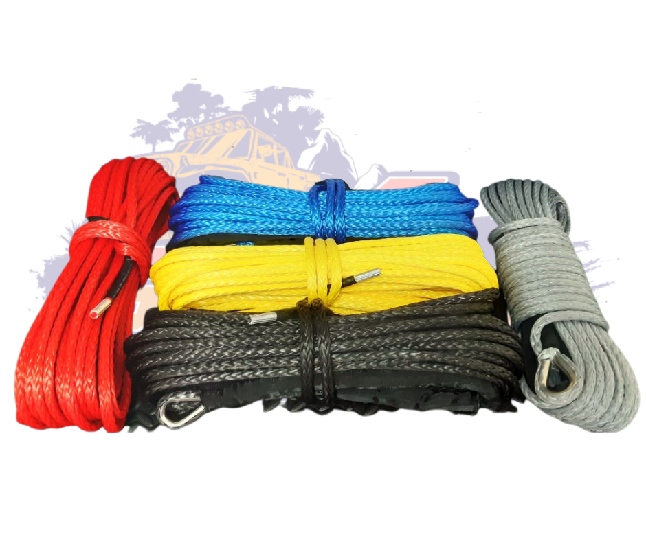 Winch Synthetic Rope (Deenyma Rope) - 12000/13000lbs – Go-4LO Outdoor  Equipment