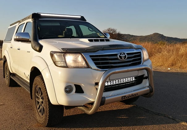 Toyota Hilux Vigo D/C Predator Stealth Roof Rack