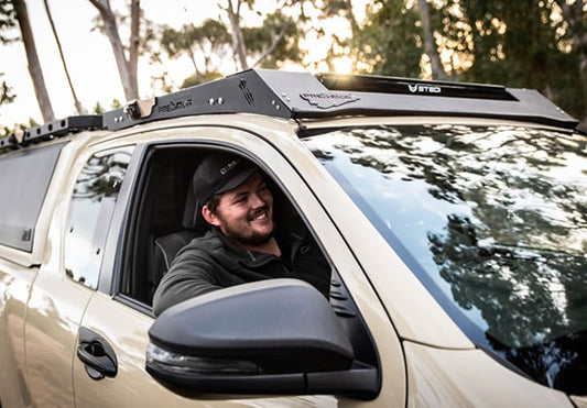 Toyota Hilux GD6 Revo Extra Cab Predator Stealth Roof Rack