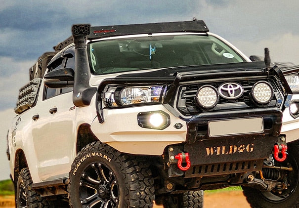 Toyota Hilux GD6 Revo D/C Predator Stealth Roof Rack