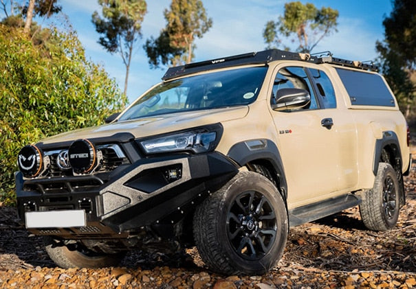 Toyota Hilux GD6 Revo Extra Cab Predator Stealth Roof Rack
