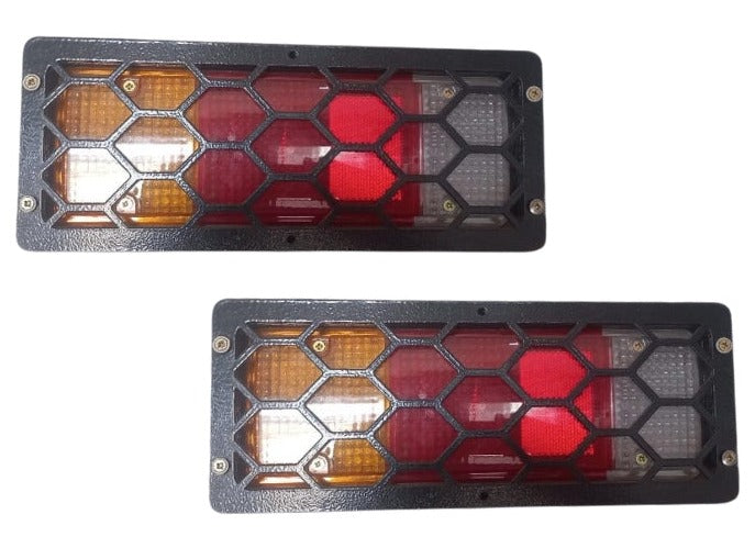 LAND CRUISER 79 Series Honeycomb Tail Light Cover Set