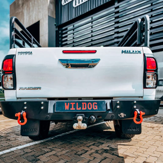 Toyota Hilux 2016 to 2022 - Rear Replacement Bumper