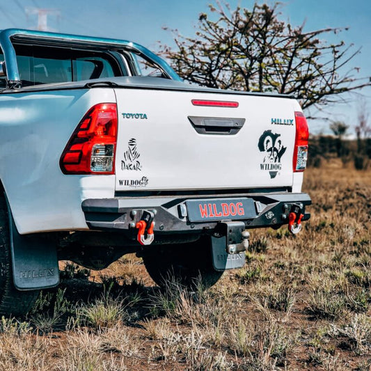 Toyota Hilux 2016 to 2024 - Alpha Rear Replacement Bumper