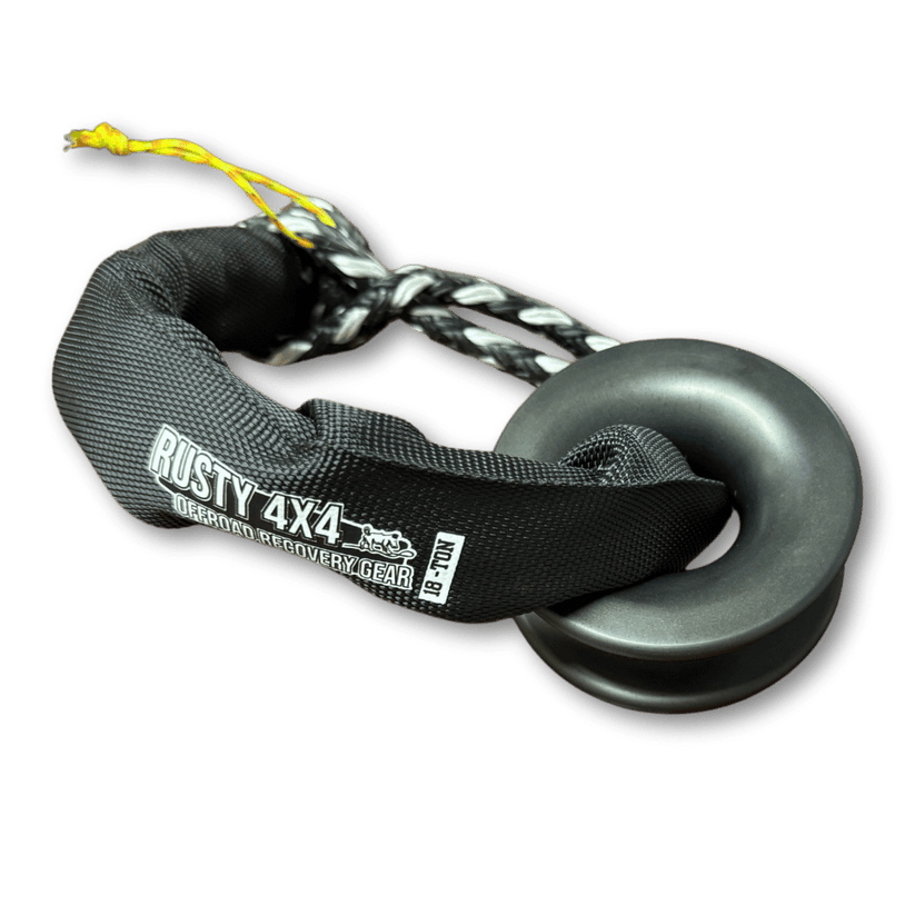 Rusty 4x4 - 15T Winch Ring + 18T Soft Shackle Combo