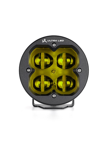 RUGGED Round Fog Yellow (Pair) | ULTRA LED