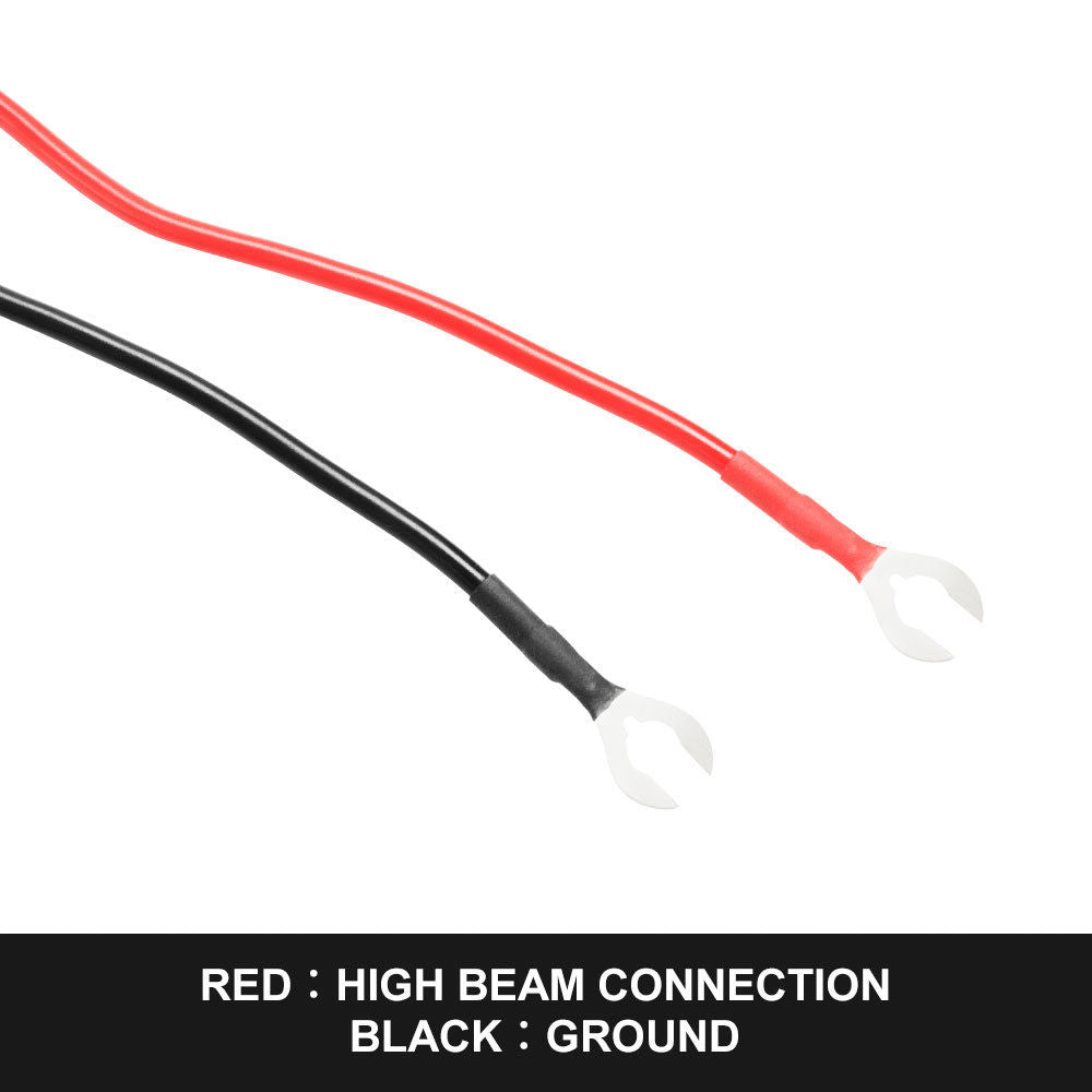 Lightfox 2 Way High Beam Wiring Loom Harness