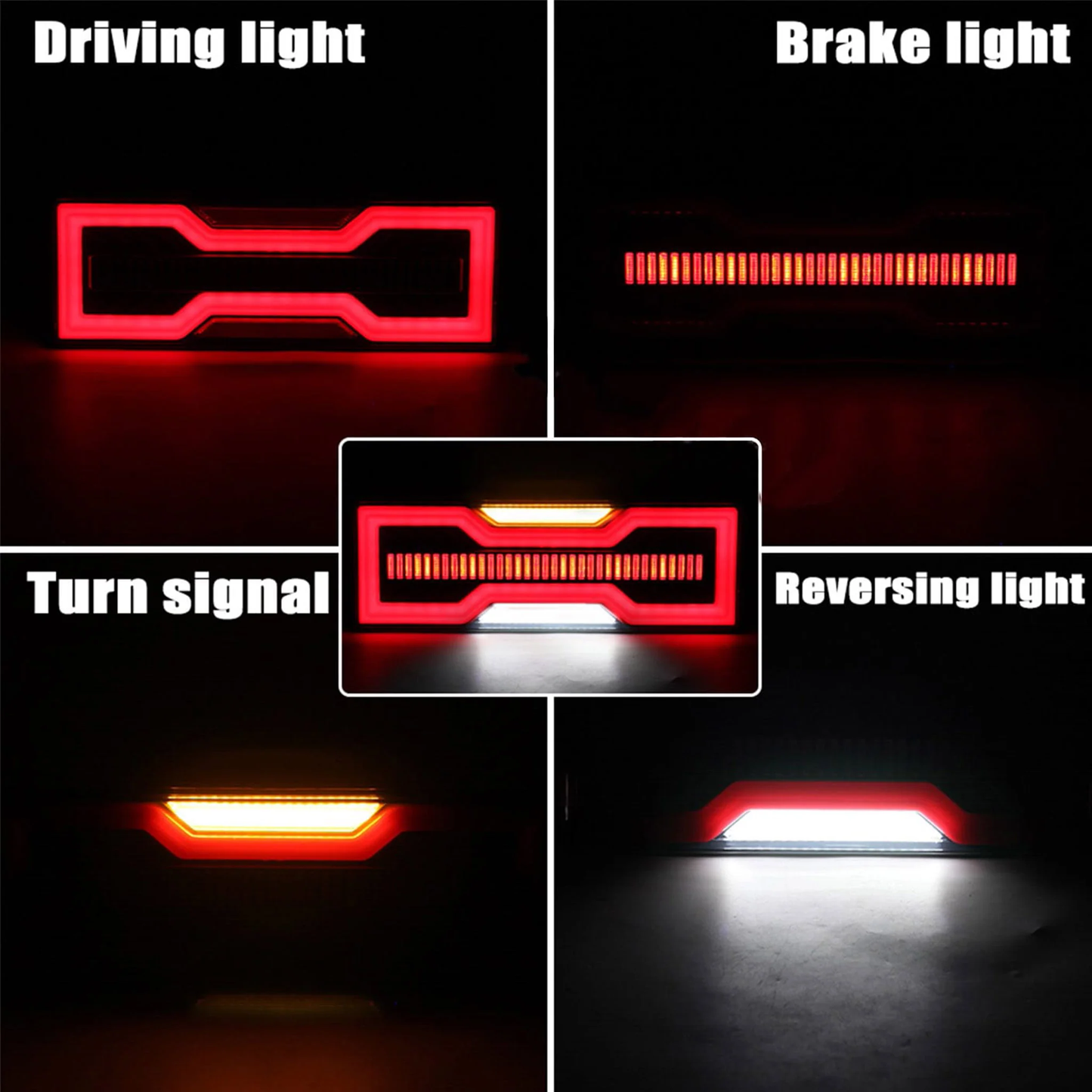 LANDCRUISER 79 Series Tail Lights (SMOKED)