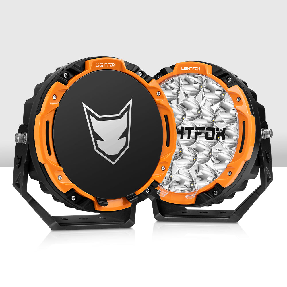 LightFox 7 inch LED Driving Light with DRL