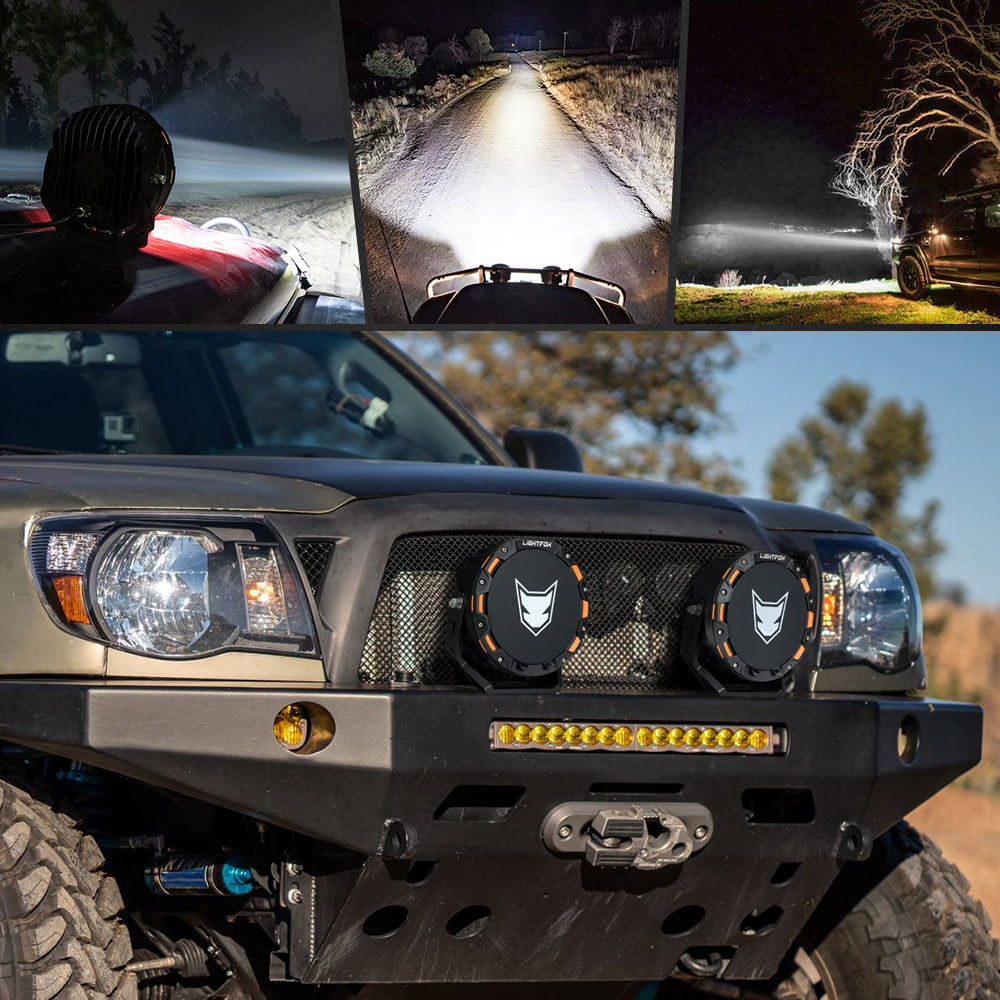 LIGHTFOX 7inch Osram Laser LED Driving Lights