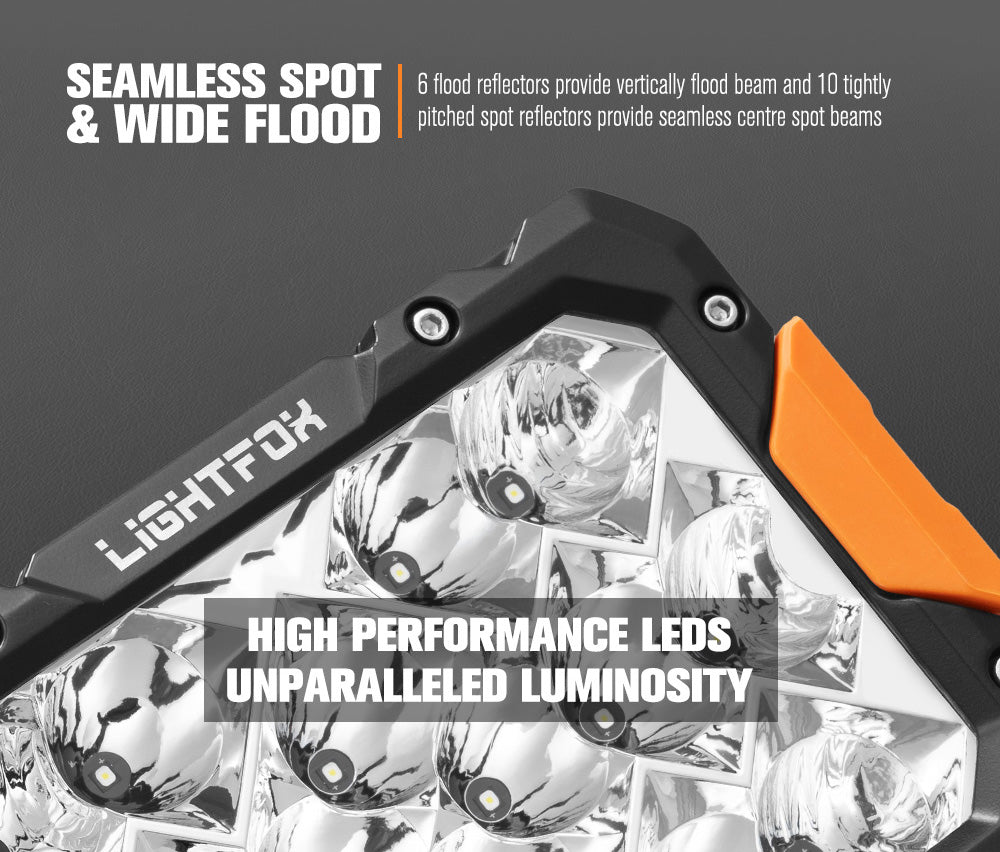 LIGHTFOX Pegasus Series 9inch Osram LED Driving Lights