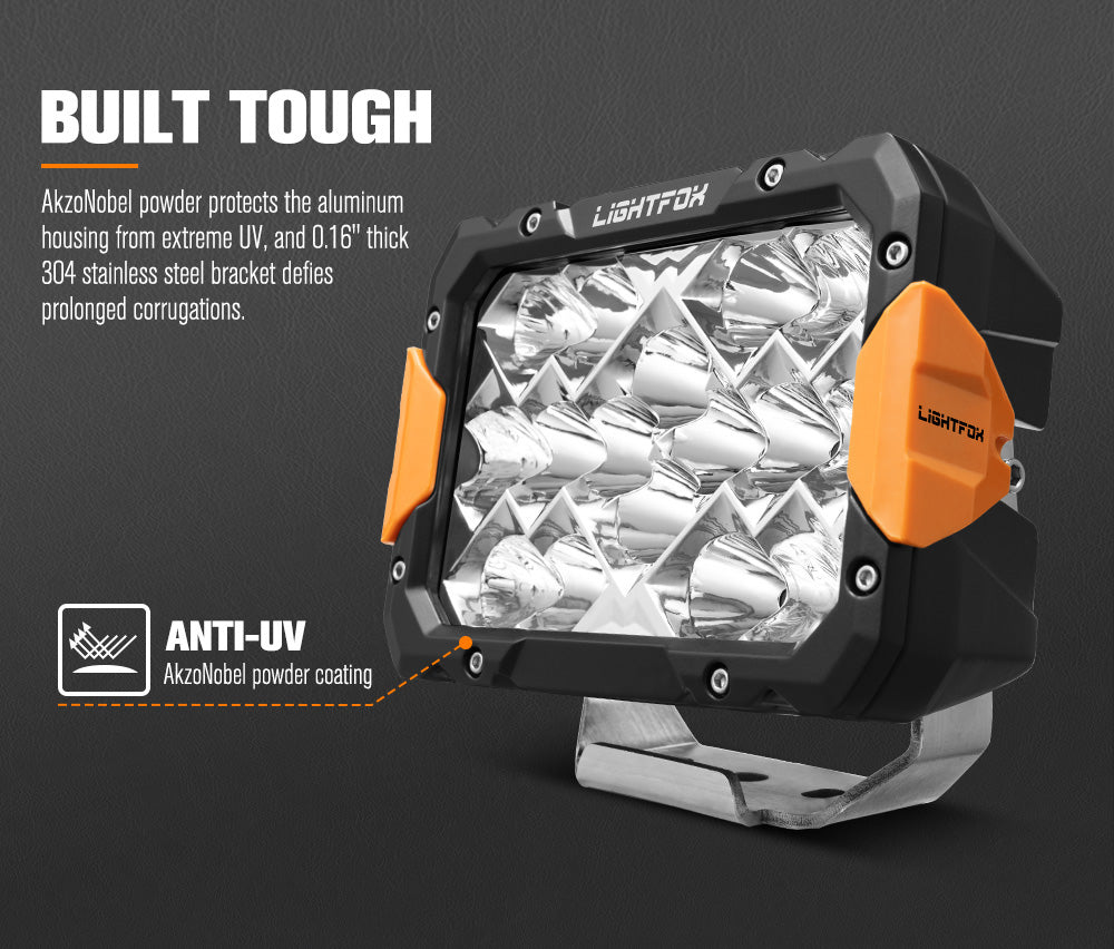 LIGHTFOX Pegasus Series 9inch Osram LED Driving Lights