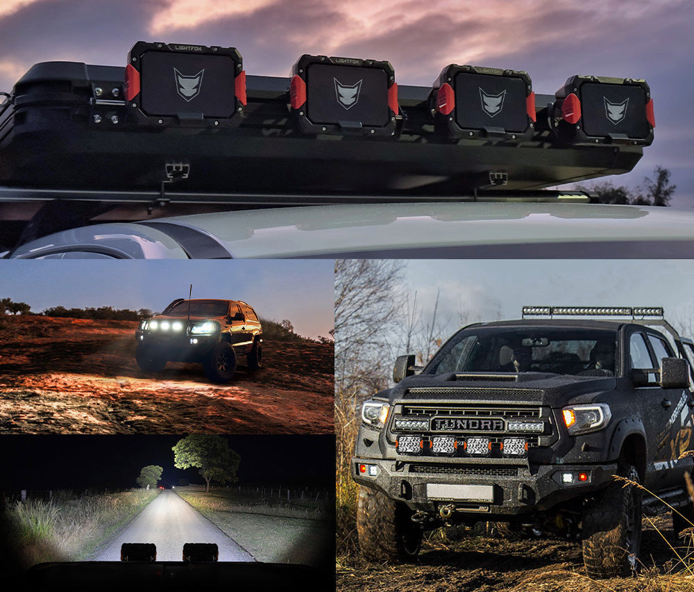 LIGHTFOX Pegasus Series 9inch Osram LED Driving Lights
