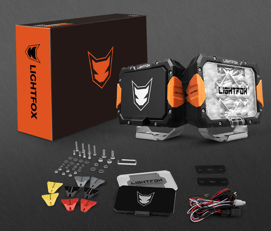 Lightfox Pegasus Series 9 Inch Osram LED Driving Lights